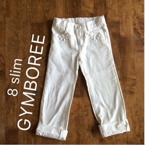 Gymboree cropped jeans. 8 slim